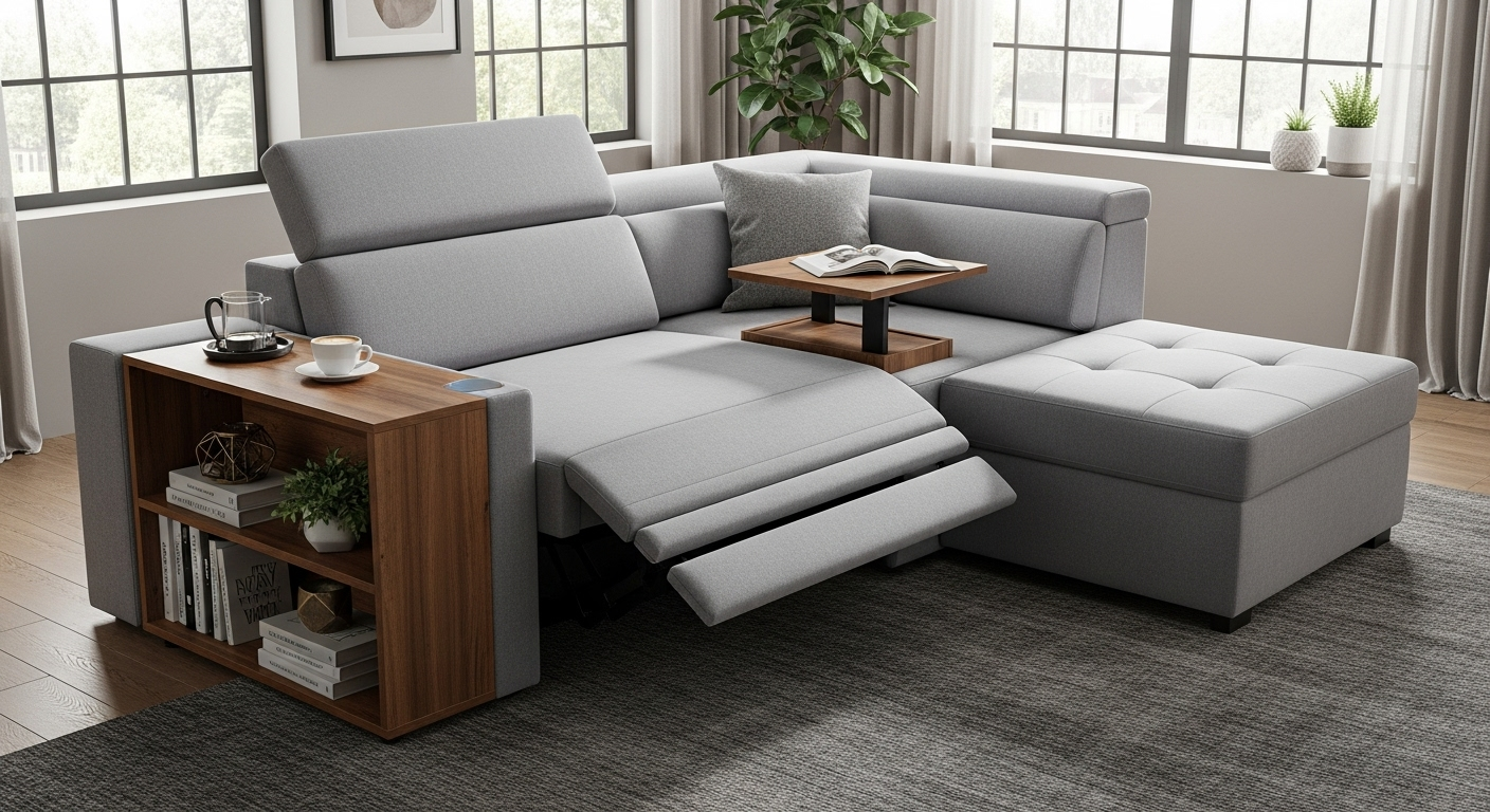 Sofa Combo là sự kết hợp giữa thẩm mỹ và tiện ích
